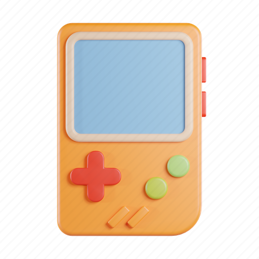 Retro, game, play, gaming, classic, controller 3D illustration - Download on Iconfinder