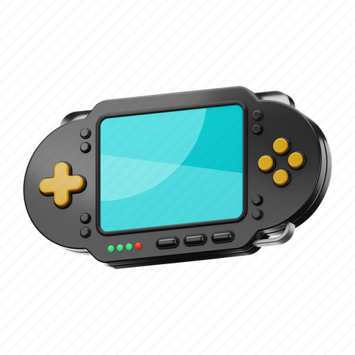 Game, console, gaming, controller, play, technology, gamepad 3D illustration - Download on Iconfinder