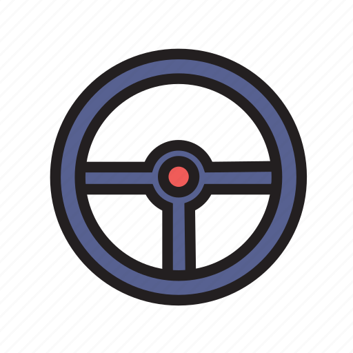Automobile, car, game, steering, wheel icon - Download on Iconfinder