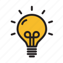 bulb, creative, game, idea, lamp, light
