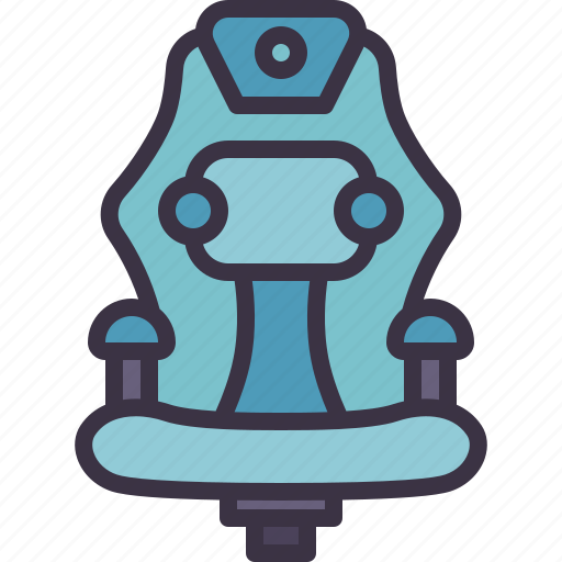 Chair, ergonomic, gaming, seat, office icon - Download on Iconfinder