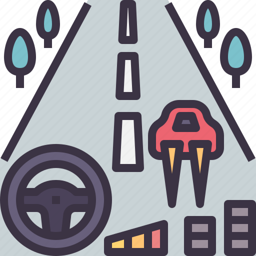 Racing, game, car, drive, steering, wheel, speed icon - Download on Iconfinder