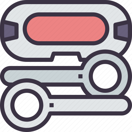 Vr, virtual, reality, game, controller, goggle, sensor icon - Download on Iconfinder