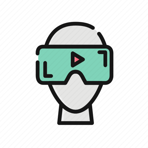 Game, glasses, play, virtual, virtual reality, vr icon - Download on Iconfinder