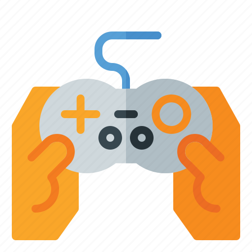 Controller, game, console, hand, playing, fortnite, pubg icon - Download on Iconfinder