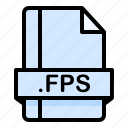 file, file extension, file format, file type, fps