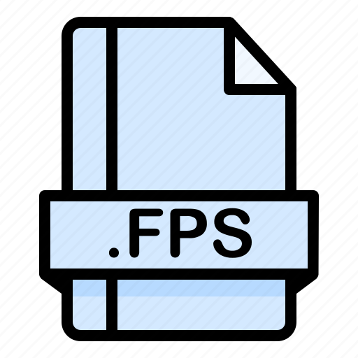 File, file extension, file format, file type, fps icon - Download on Iconfinder