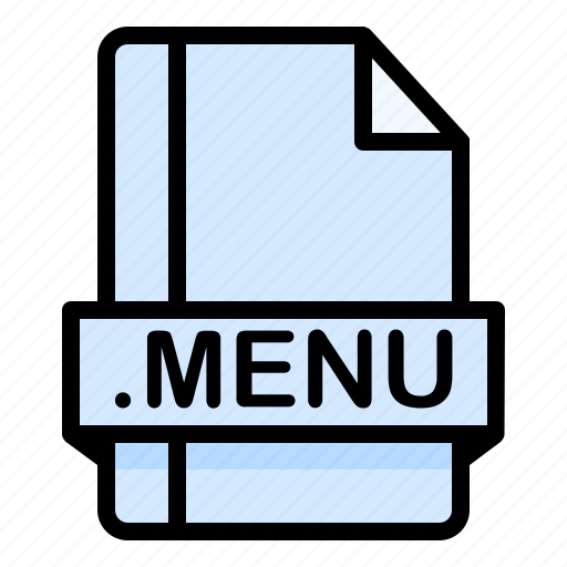 File, file extension, file format, file type, menu icon - Download on Iconfinder