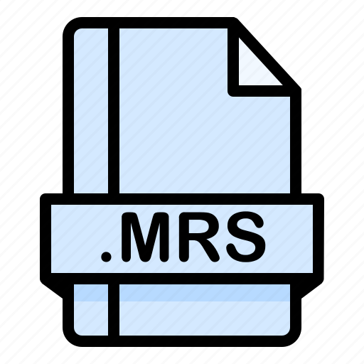File, file extension, file format, file type, mrs icon - Download on Iconfinder