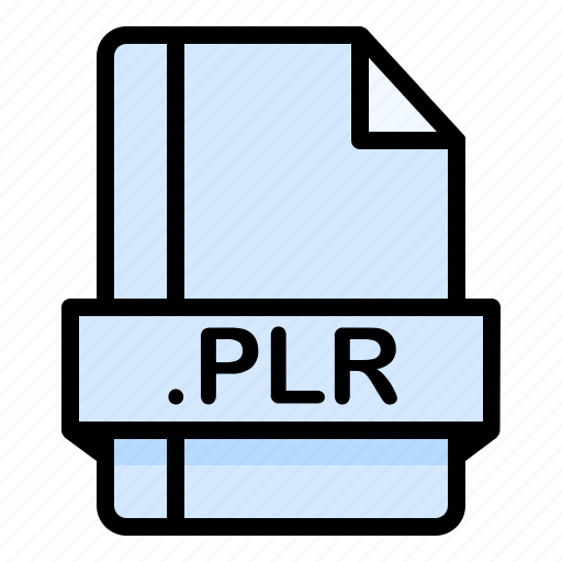 File, file extension, file format, file type, plr icon - Download on Iconfinder