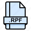 file, file extension, file format, file type, rpf 