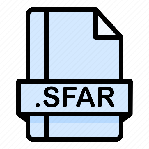 File, file extension, file format, file type, sfar icon - Download on Iconfinder