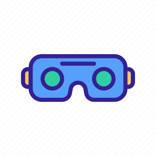 Game, glasses, goggle, simulation, video, virtual, vr icon - Download on Iconfinder