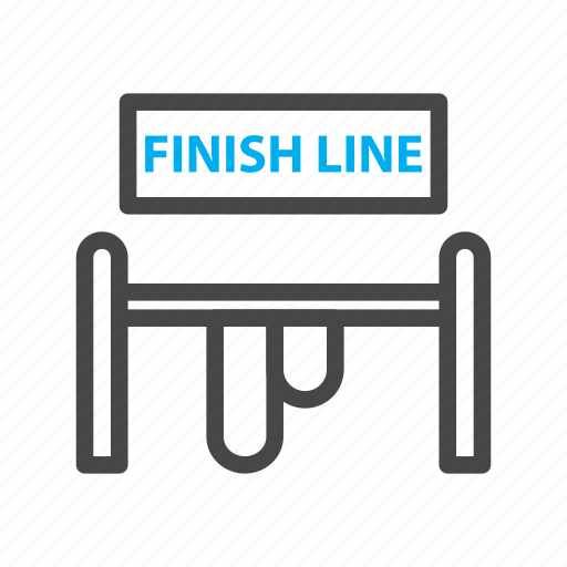 Finish line, games, run, running icon - Download on Iconfinder