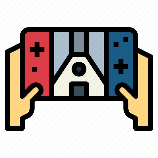 Game, games, hand, simulator, video icon - Download on Iconfinder