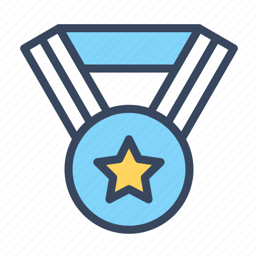 Achievement, award, badge, game, medal, polygonal, prize icon - Download on Iconfinder