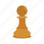 - pawn, chess, strategy, game, piece, sport, knight, play 