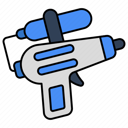Water pistol, gun, weapon, equipment, tool icon - Download on Iconfinder