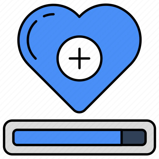 Health points, favorite, love, passion, affection icon - Download on Iconfinder