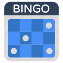 bingo game, lotto, lucky game, gambling, bet game