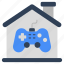 gamepad, joypad, joystick, game controller, game house 