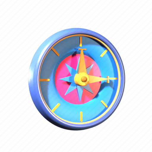 Compass, navigation, gps, direction, travel, map, location icon - Download on Iconfinder