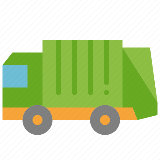 Garbage, truck, service, vehicle, transportation, lorry, waste icon - Download on Iconfinder