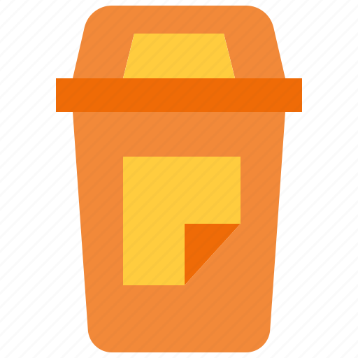 Paper, waste, recycle, bin, separation, trash, garbage icon - Download on Iconfinder