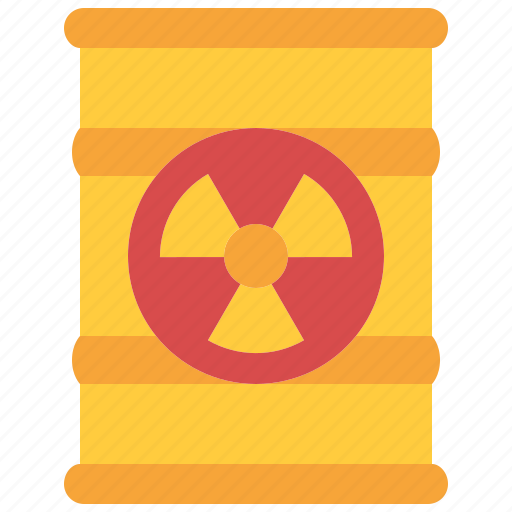 Radioactive, waste, nuclear, radiation, barrel, danger, container icon - Download on Iconfinder