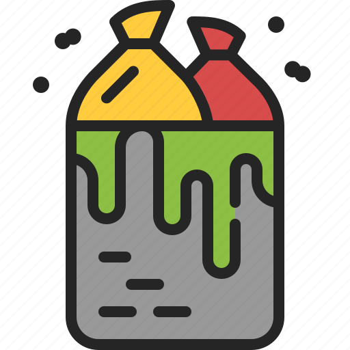 Contamination, trash, bin, stink, garbage, waste, pollution icon - Download on Iconfinder