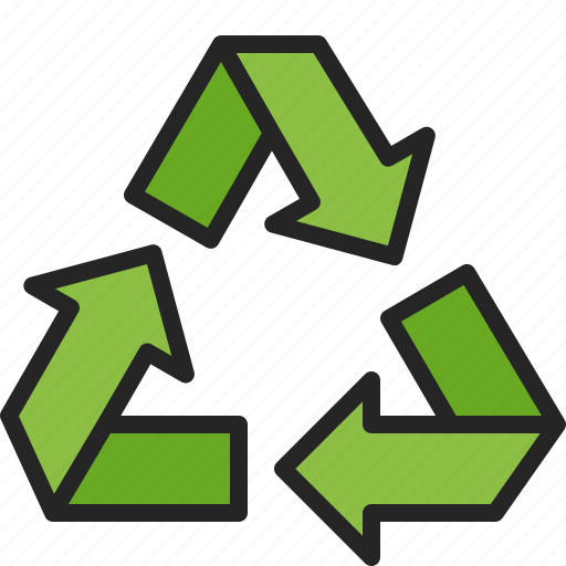 Recycle, reuse, sustainable, eco, arrow, environment, recycling icon - Download on Iconfinder