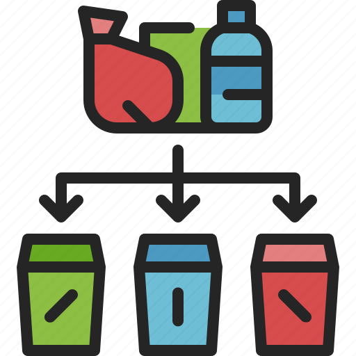 Separate, collection, waste, garbage, management, recycle, container icon - Download on Iconfinder