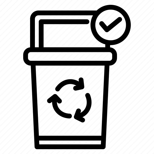 Garbage, can, recycle, trash, recycle bin, waste, rubbish icon - Download on Iconfinder