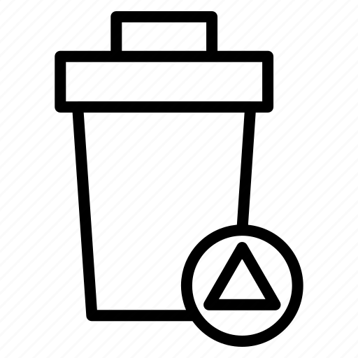 Garbage, rubbish, dustbin, can, waste, remove, trash icon - Download on Iconfinder
