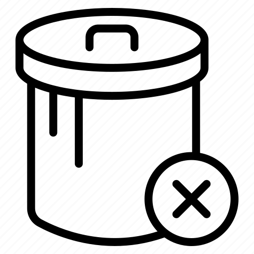 Garbage, can, recycle bin, bin, rubbish, remove, trash icon - Download on Iconfinder