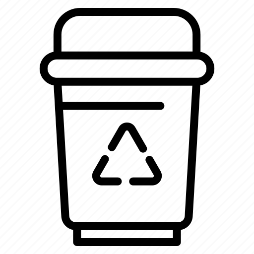 Garbage, recycle, can, trash, waste, rubbish, delete icon - Download on Iconfinder