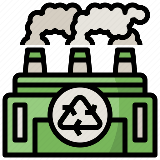 Buildings, center, eco, ecology, environment, factory, recycling icon - Download on Iconfinder