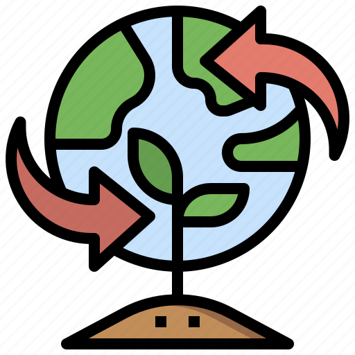 Earth, ecologic, green, sustainability, sustainable, wind, world icon - Download on Iconfinder