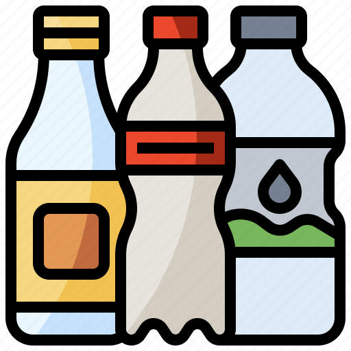 Bottle, drink, food, healthy, plastic, restaurant, water icon - Download on Iconfinder