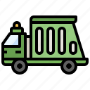 ecology, garbage, recycling, transport, trash, truck, vehicle