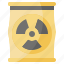 barrel, contamination, ecology, environment, pollution, radiactive, radioactive 