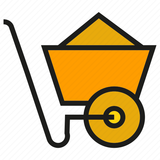 Cart, dray, mine, trolley icon - Download on Iconfinder