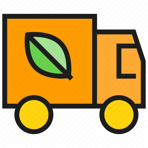 Car, leaf, transport, truck icon - Download on Iconfinder