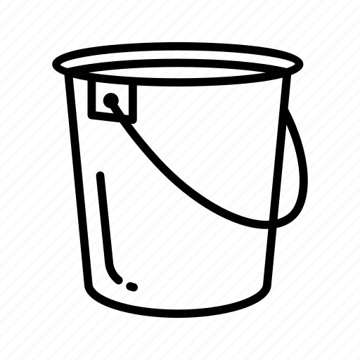 Tool, water, pail, garden, bucket icon - Download on Iconfinder