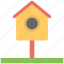 bird nest, birst house, hut, nest box, nest house 