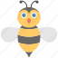 honey bee, honey bee icon, honey collector, insect, yellow bee 