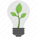 baby plant, ingrown bulb plant, light bulb, plant, soil 