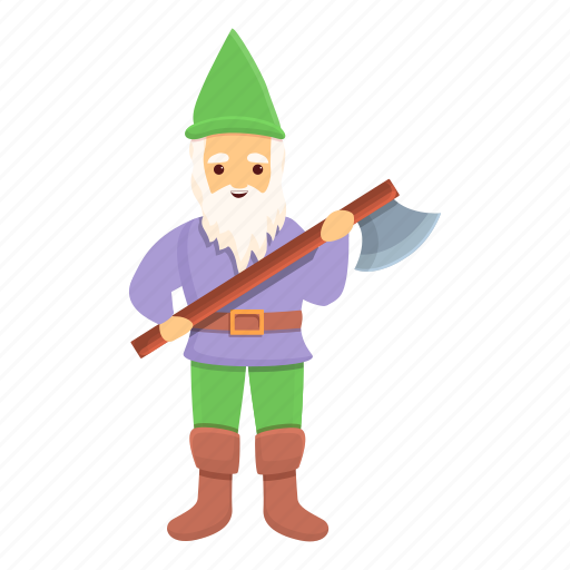 Garden, gnome, battle, axe icon - Download on Iconfinder