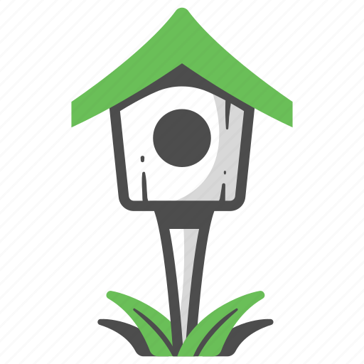 Bird, bird house, birdhouse, decoration, garden, house, nest icon - Download on Iconfinder