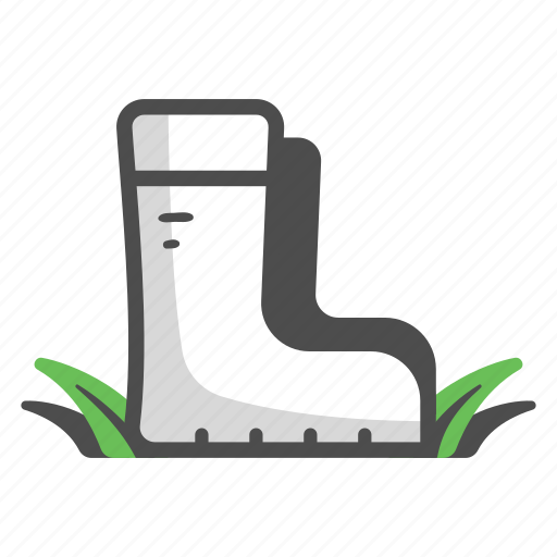 Agriculture, boot, boot gardener, boots, farmer, garden, nature icon - Download on Iconfinder